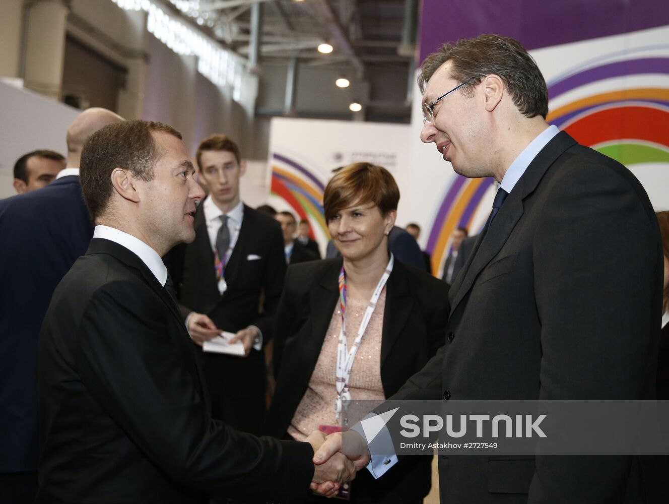 Prime Minister Dmitry Medvedev at 4th Open Innovations Moscow international forum