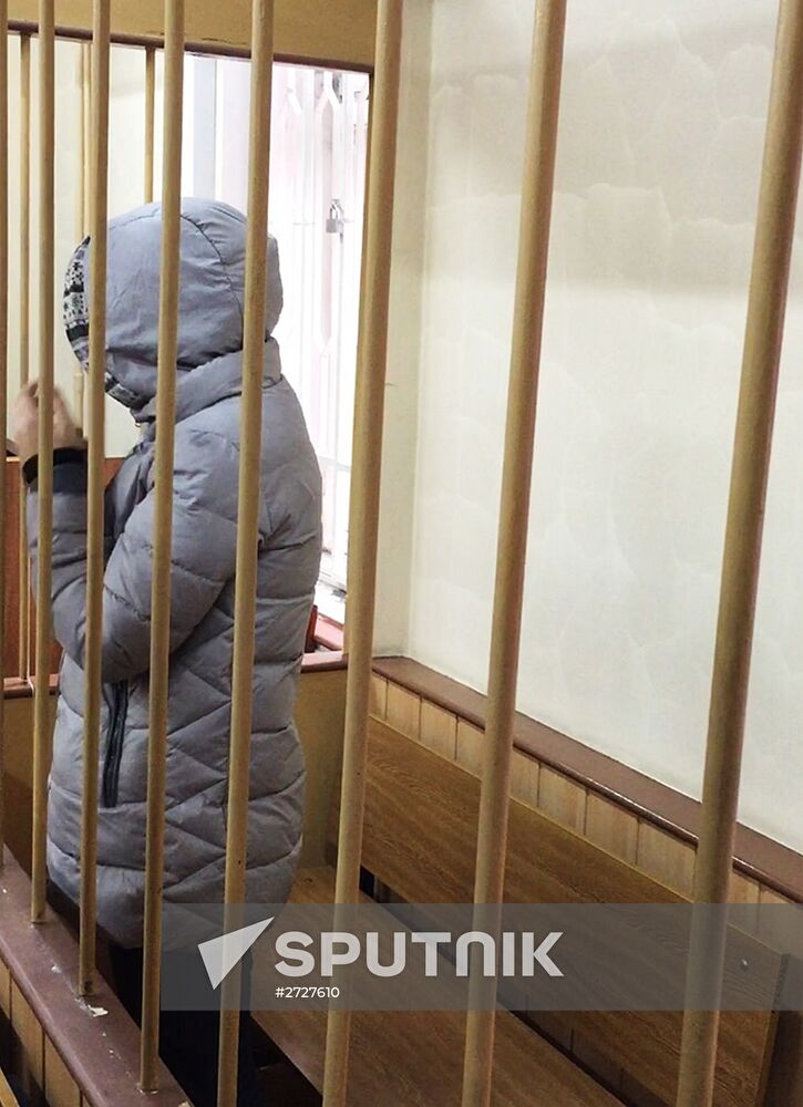 Court arrests Varvara Karaulova