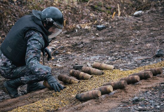 Nondetonating explosive ordnance disposal in Bashkiria