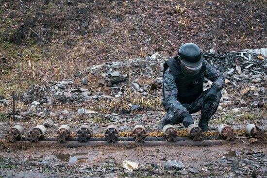 Nondetonating explosive ordnance disposal in Bashkiria