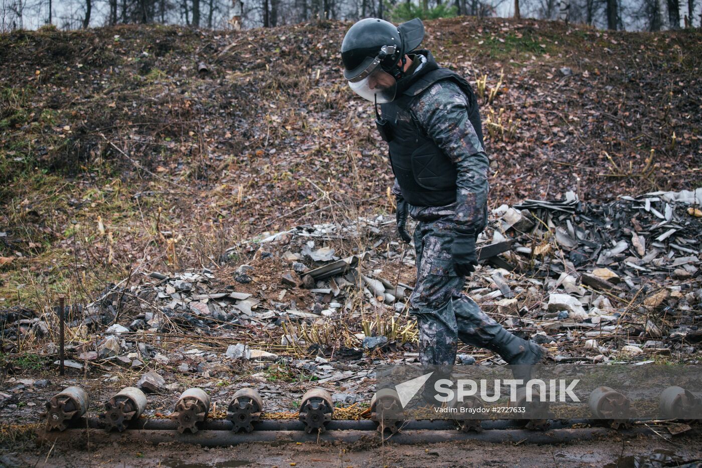 Nondetonating explosive ordnance disposal in Bashkiria