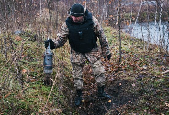 Nondetonating explosive ordnance disposal in Bashkiria