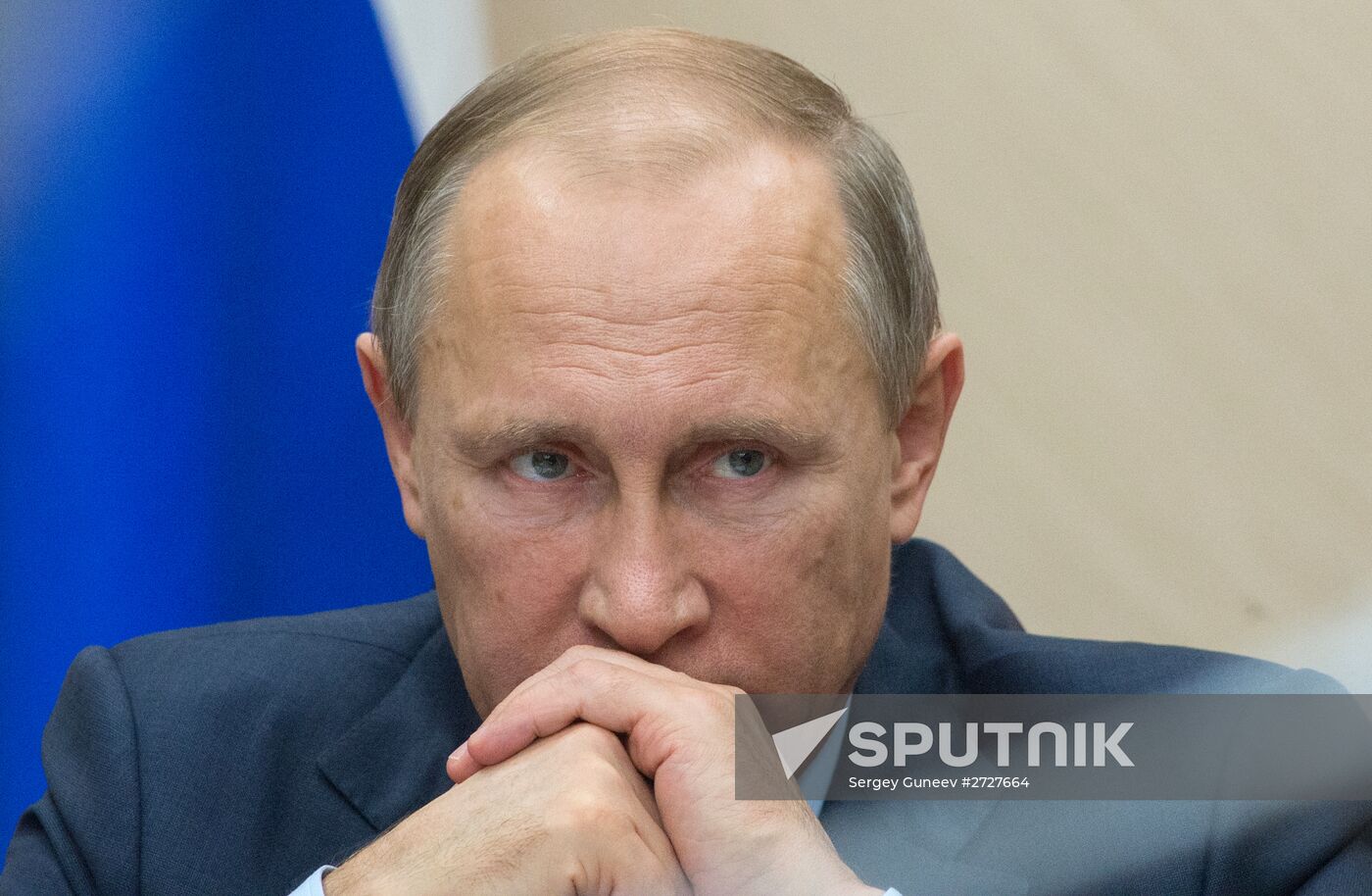 Russian President Vladimir Putin holds meeting with Government members