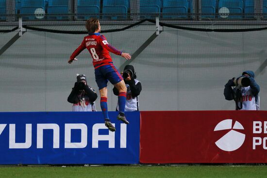 Russian Football Cup. CSKA vs. Ural