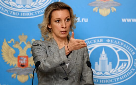 Briefing with Foreign Ministry's spokesperson Maria Zakharova