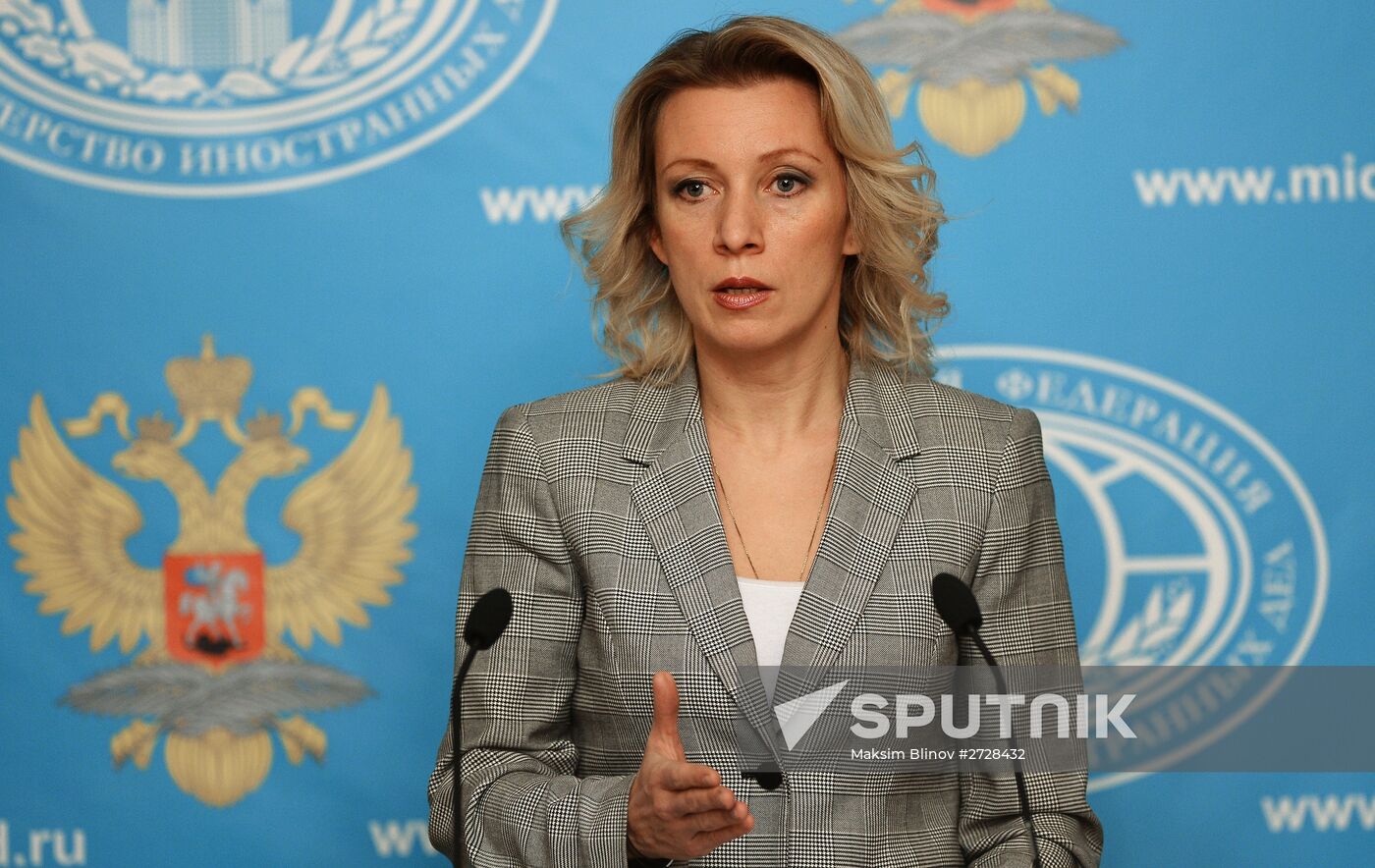 Briefing with Foreign Ministry's spokesperson Maria Zakharova