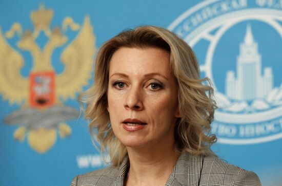 Briefing with Foreign Ministry's spokesperson Maria Zakharova