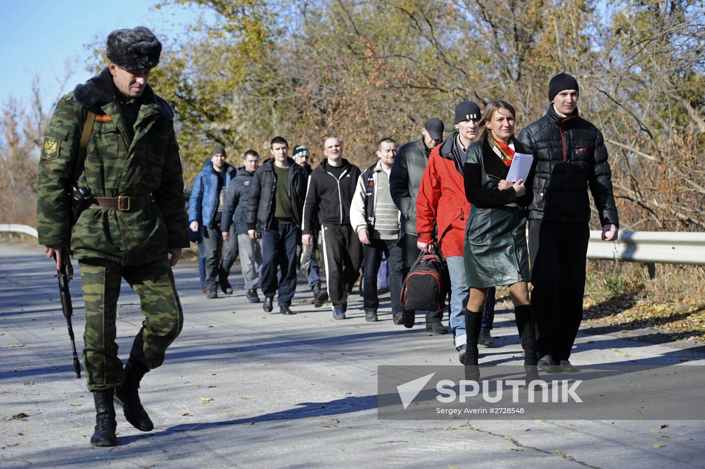 POW exchange in Luhansk People's Republic