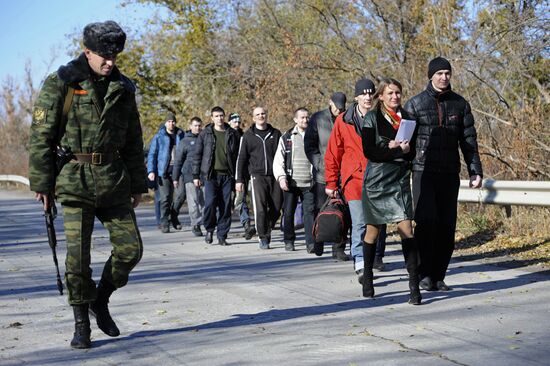POW exchange in Luhansk People's Republic