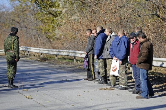 POW exchange in Luhansk People's Republic