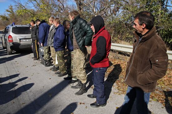 POW exchange in Luhansk People's Republic