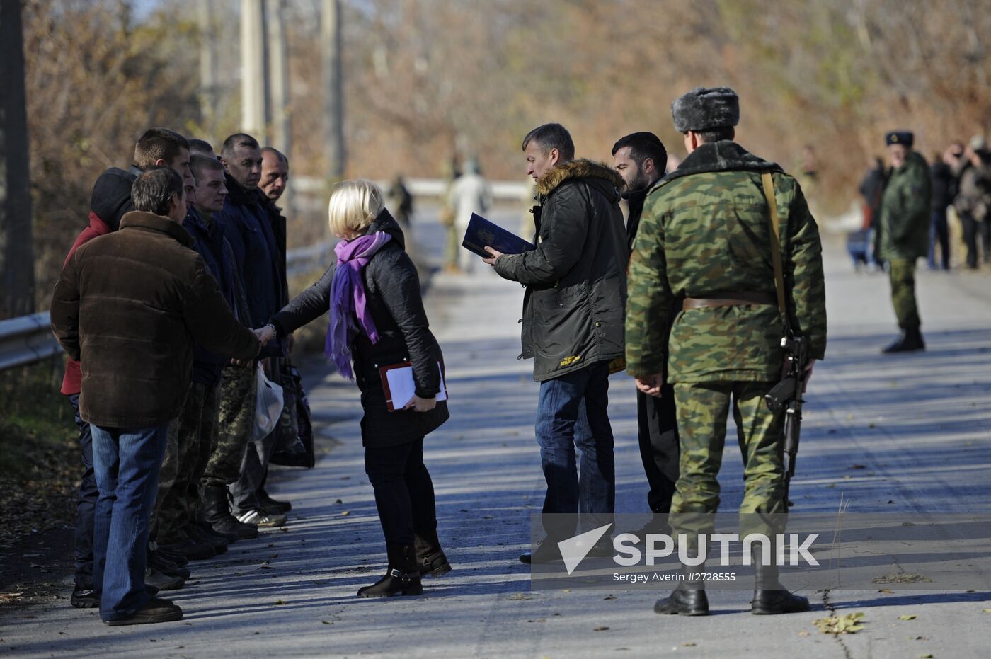 POW exchange in Luhansk People's Republic