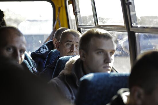 POW exchange in Luhansk People's Republic