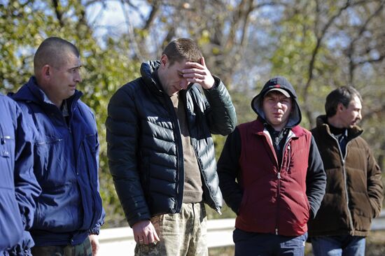 POW exchange in Luhansk People's Republic