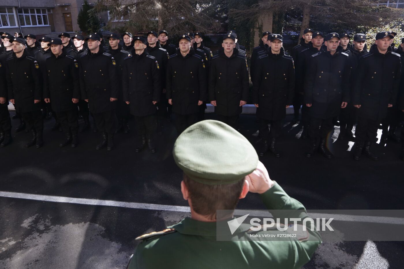 Autumn conscription in Crimea