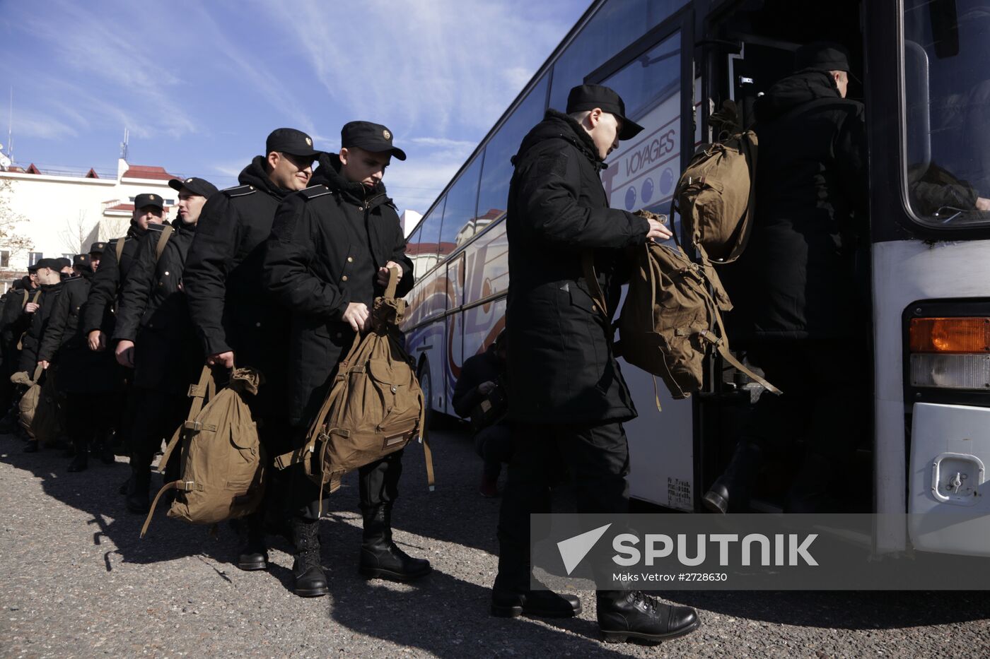 Autumn conscription in Crimea