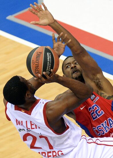 Euroleague Basketball. CSKA vs. Brose Baskets