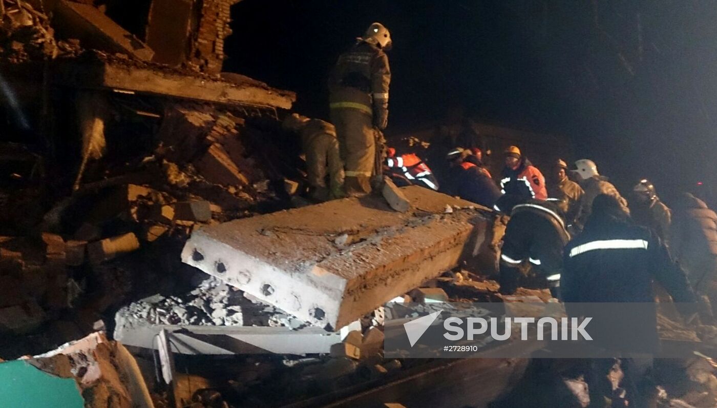 Household gas explosion in Khabarovsk Territory