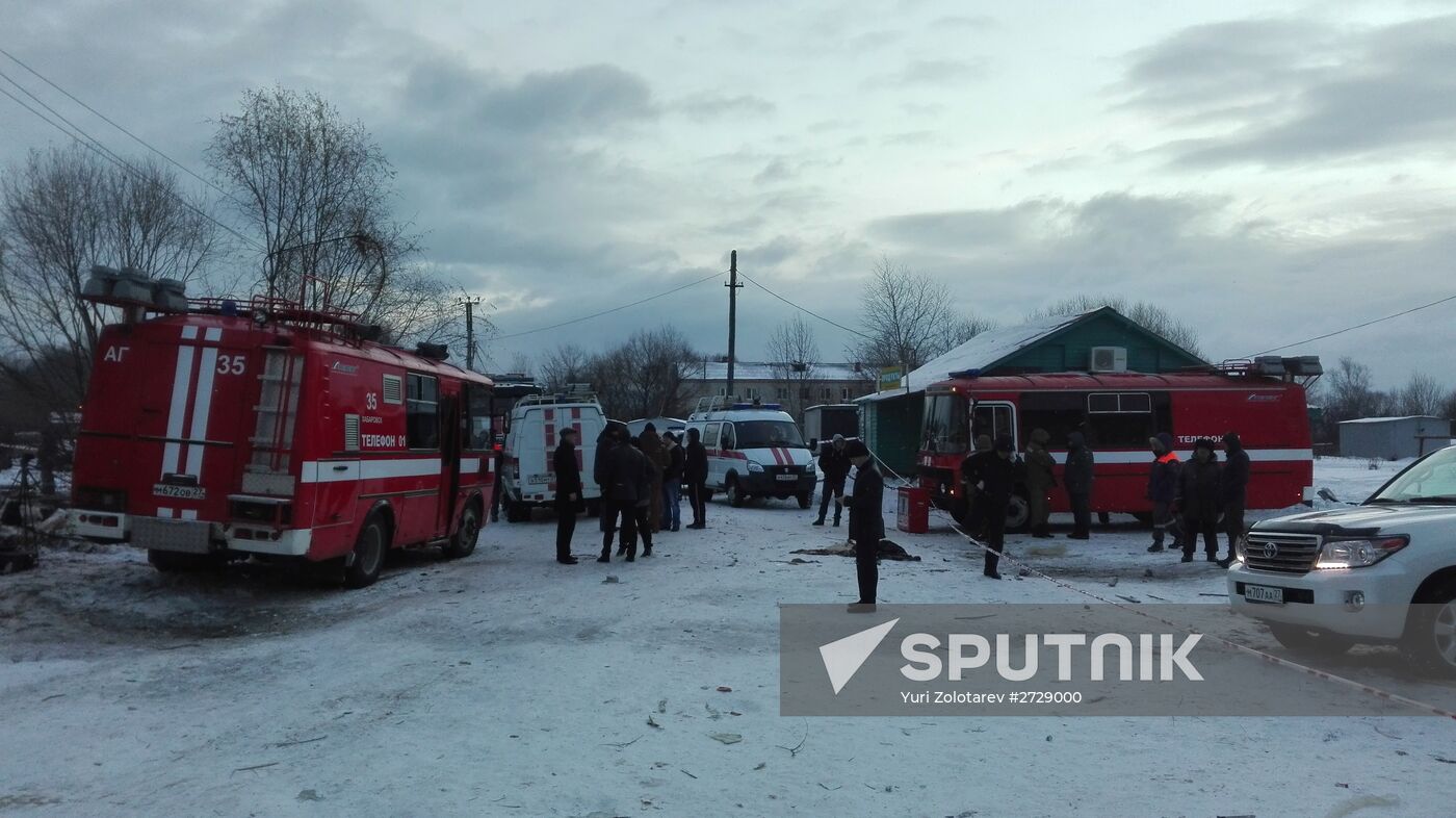 Household gas explosion in Khabarovsk Territory