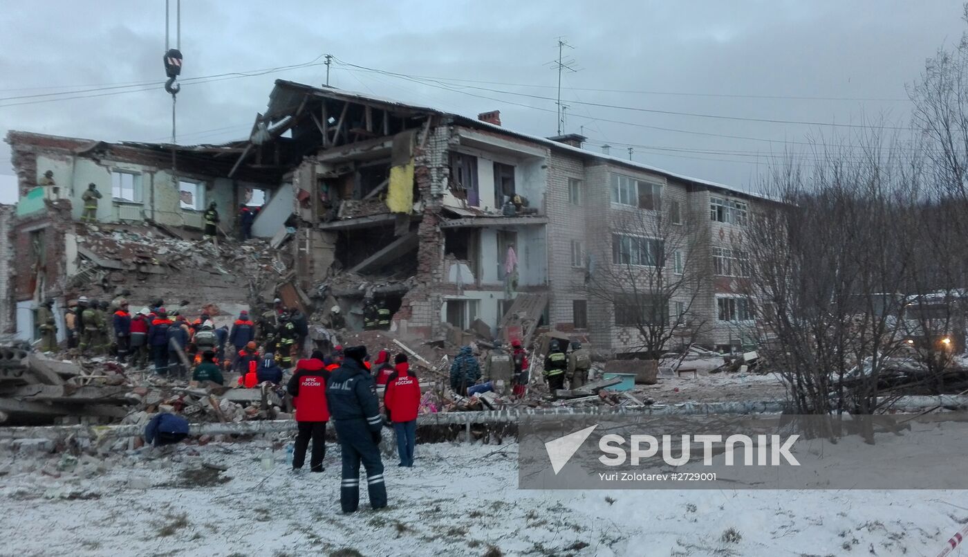 Household gas explosion in Khabarovsk Territory