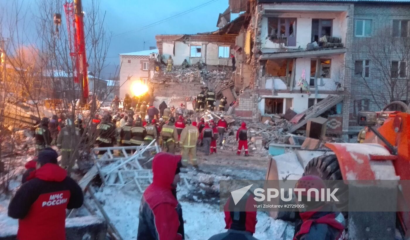 Household gas explosion in Khabarovsk Territory