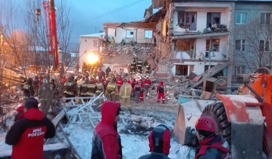 Household gas explosion in Khabarovsk Territory