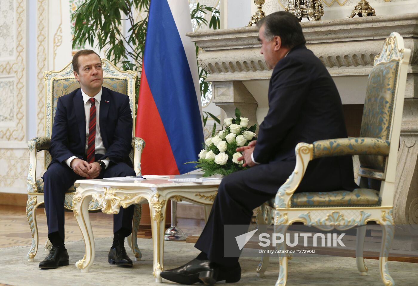 Dmitry Medvedev attends CIS Heads of Government Council meeting in Dushanbe