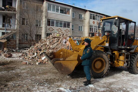 Household gas explosion in Khabarovsk Territory