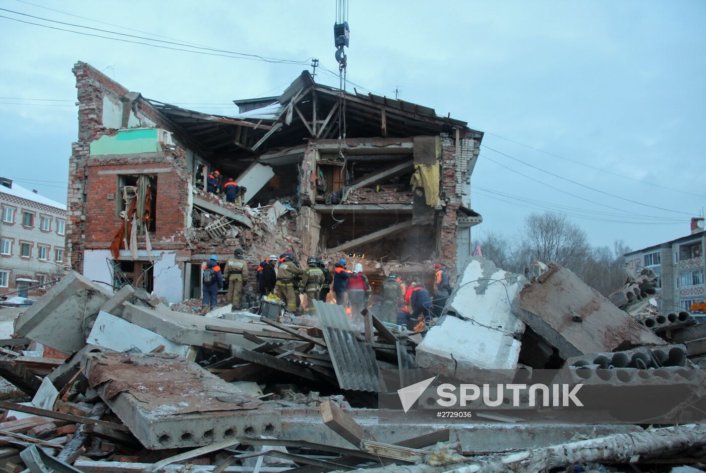 Household gas explosion in Khabarovsk Territory