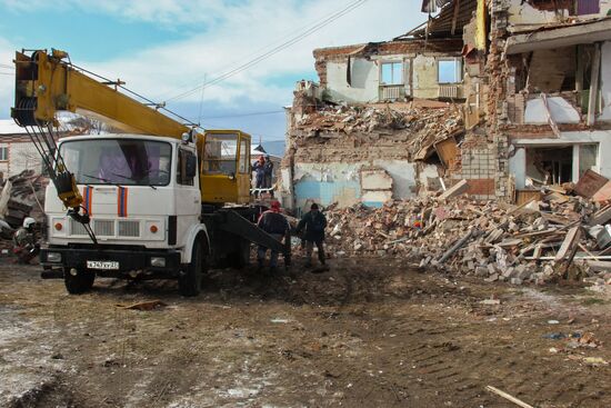 Household gas explosion in Khabarovsk Territory