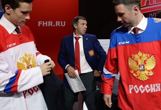 News conference by Russian Ice Hockey Federation