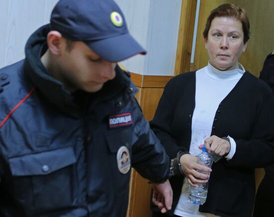 Bail hearings on Natalya Sharina in Tagansky Court