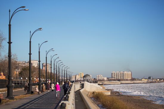 Russian cities. Blagoveshchensk