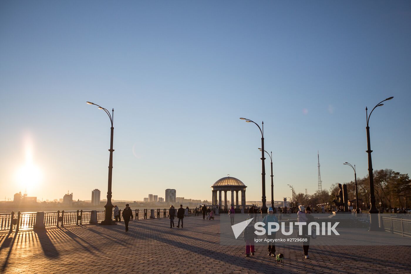 Russian cities. Blagoveshchensk