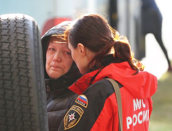 Russian plane crashes in the Sinai Peninsula