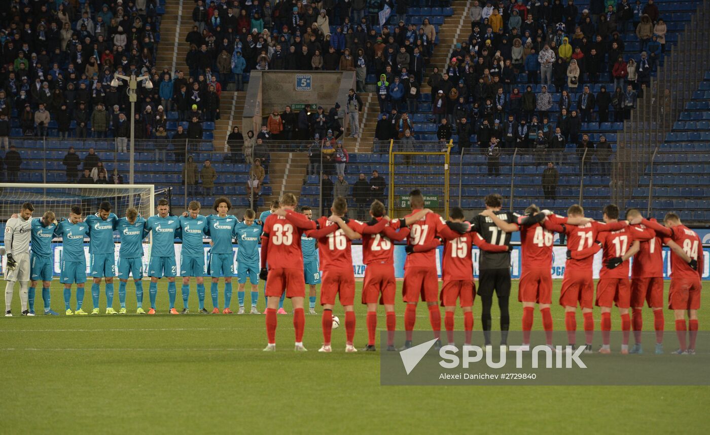 Football. Russian Premiere League. Zenit vs. Mordovia