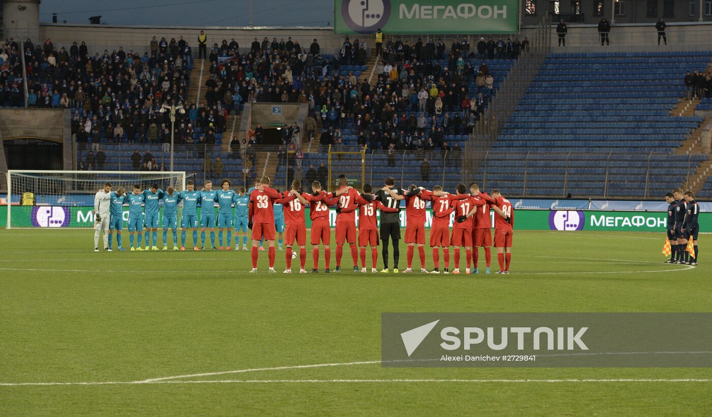 Football. Russian Premiere League. Zenit vs. Mordovia