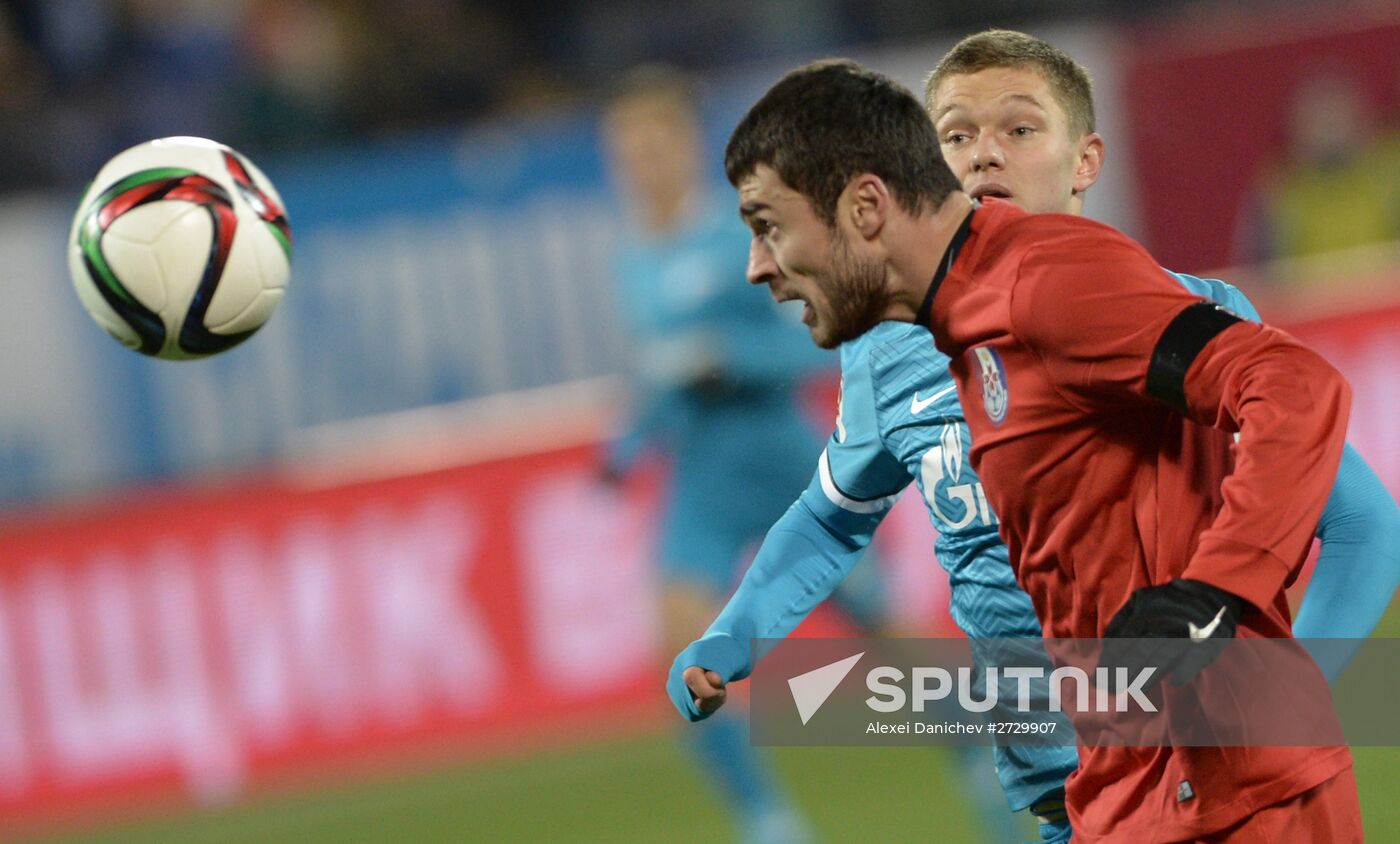 Football. Russian Premiere League. Zenit vs. Mordovia