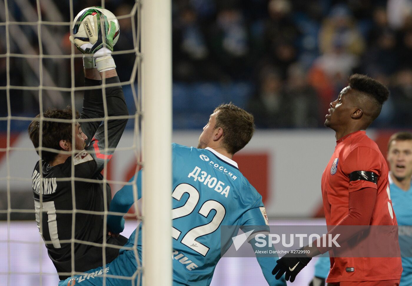 Football. Russian Premiere League. Zenit vs. Mordovia