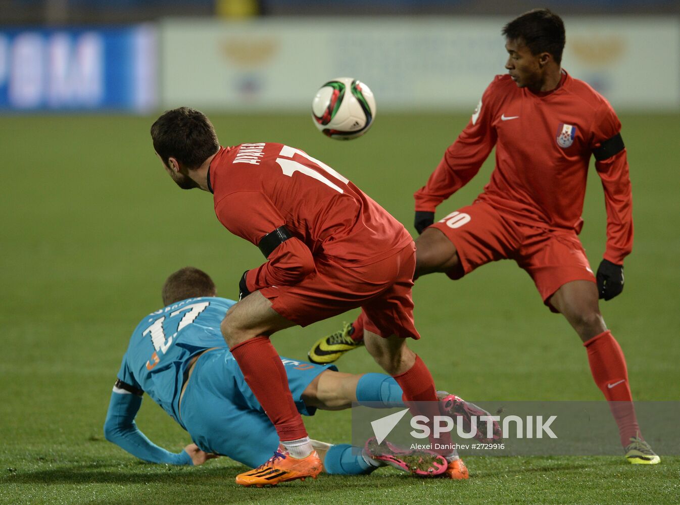 Football. Russian Premiere League. Zenit vs. Mordovia