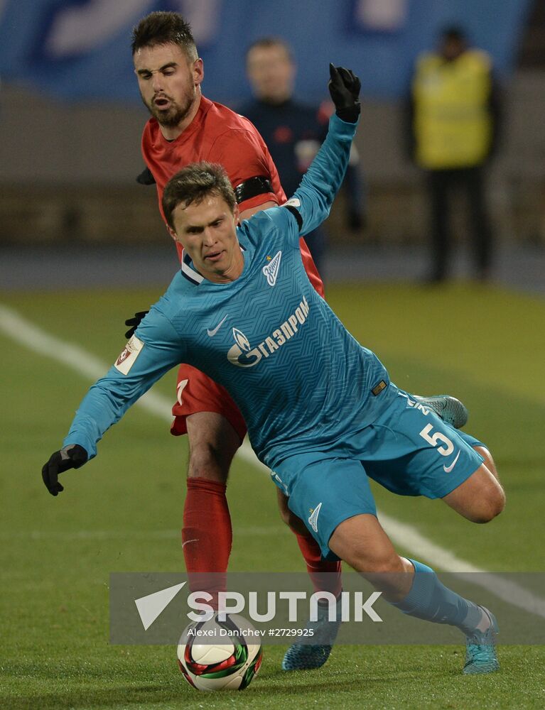 Football. Russian Premiere League. Zenit vs. Mordovia