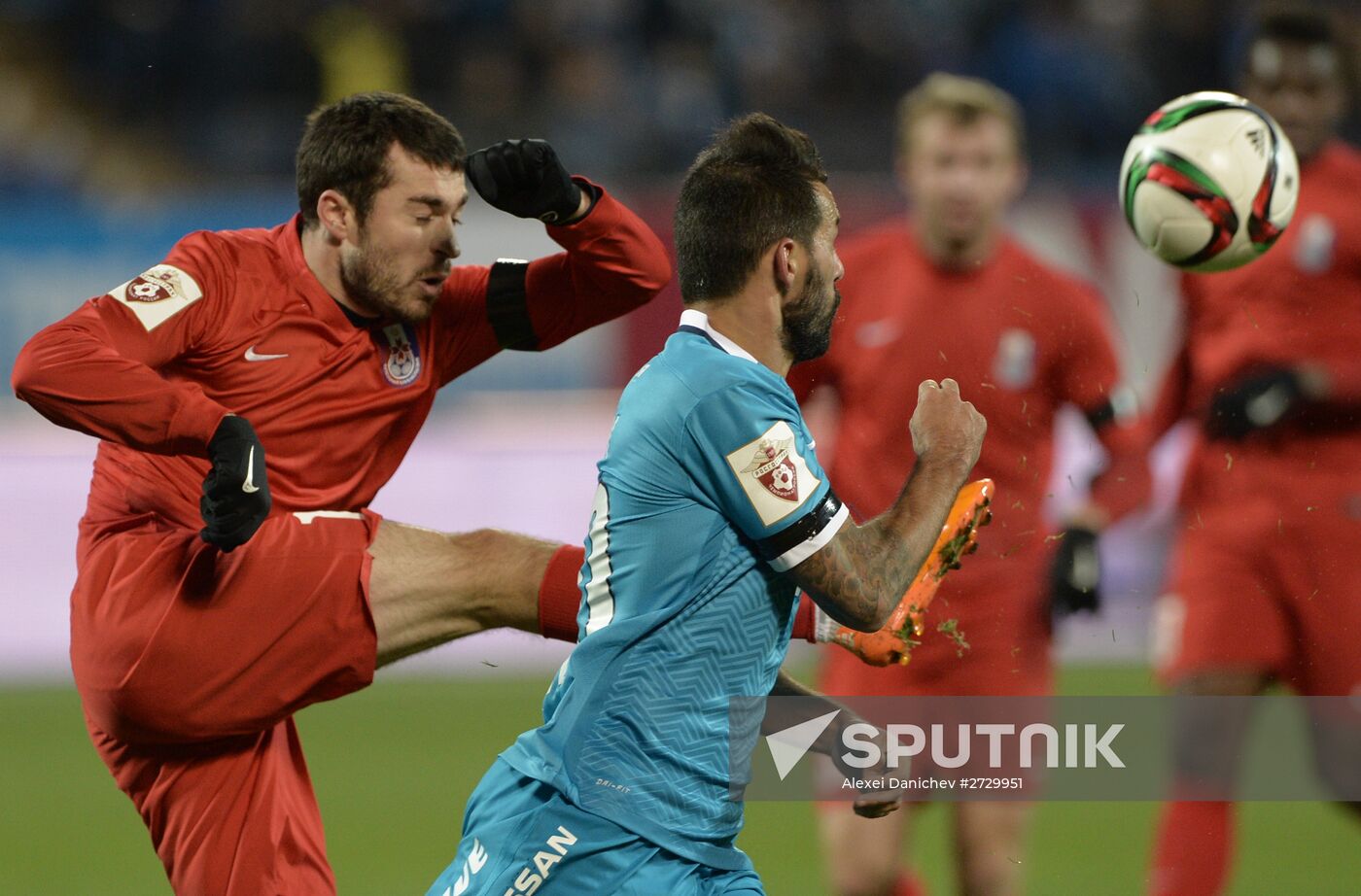 Football. Russian Premiere League. Zenit vs. Mordovia