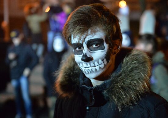 Halloween party in Minsk