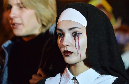 Halloween party in Minsk