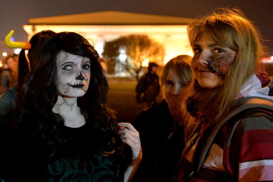 Halloween party in Minsk