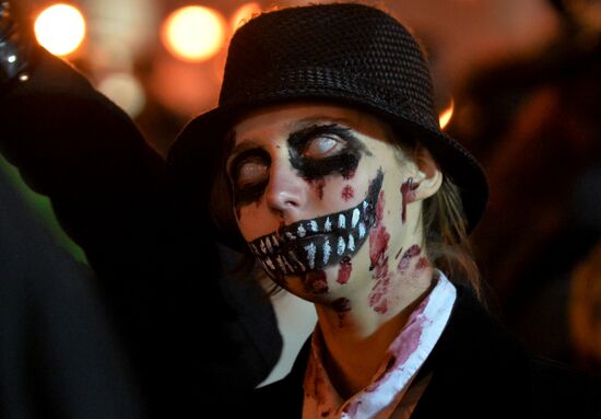 Halloween party in Minsk