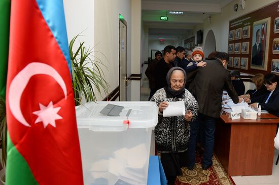 Parliamentary elections in Azerbaijan