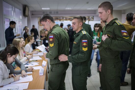Russian citizens take National Geography Test