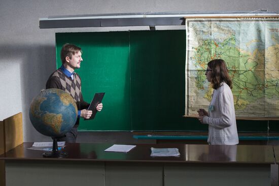 Russian citizens take National Geography Test