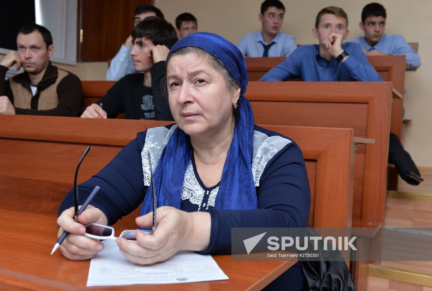 Russian citizens take National Geography Test